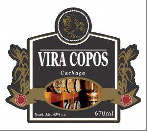 Rotulo VIRA COPOS frente _670ml - Dourado
